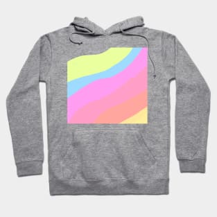 Colorful watercolor abstract pride art Hoodie